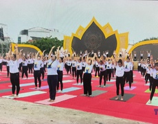Ngày hội Yoga quốc tế tại Lạng Sơn - kết nối văn hóa