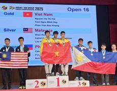 Cờ vua Việt Nam thống trị Giải vô địch nhóm tuổi Đông Nam Á 2025