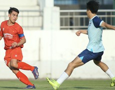 U22 Việt Nam vượt qua U22 Đài Bắc Trung Hoa trong trận đấu tập thứ hai