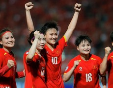 Cuộc đua tứ mã ở bán kết giải vô địch nữ Đông Nam Á