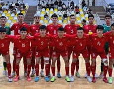 Đội tuyển futsal Việt Nam thắng kịch tính Kuwait trong trận giao hữu đầu tiên