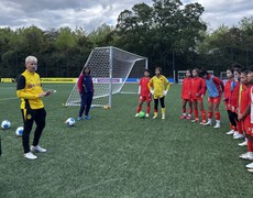 U17 nữ Việt Nam tập luyện cùng HLV Borussia Dortmund