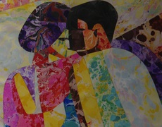 Đối thoại đa văn hóa của các họa sĩ trong triển lãm “Tình bạn” 