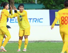 TP Hồ Chí Minh 1 dẫn đầu bảng xếp hạng sau vòng đầu tiên Giải nữ VĐQG 2025