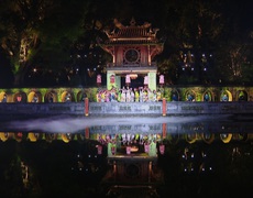 Tái hiện không gian khoa cử về đêm tại Văn Miếu - Quốc Tử Giám