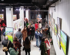 Không gian hội họa rực rỡ sắc xuân trong triển lãm ‘Chào Xuân Bính Ngọ 2026’