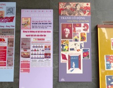 Khai mạc trưng bày chuyên đề 'Từ trang nhất đến trang sử – Xuân đất nước, Đảng soi đường'