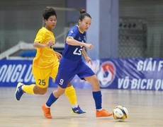 Thái Sơn Nam TP.HCM vô địch giải futsal nữ quốc gia sớm một vòng đấu