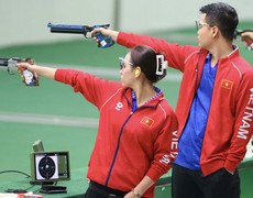 Thu Vinh, Quang Huy tranh tài tại giải vô địch súng ngắn, súng trường châu Á