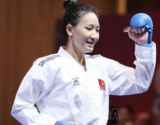 Đón xuân Bính Ngọ cùng cô gái vàng karate Hoàng Mỹ Tâm