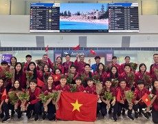 Đội tuyển nữ Việt Nam tới Australia, sẵn sàng cho chinh phục Asian Cup 2026