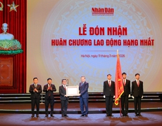 Báo Nhân Dân kỷ niệm 75 năm Ngày ra số đầu và đón nhận Huân chương Lao động hạng Nhất