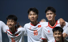 Tuyển trẻ Việt Nam thi đấu lấn lướt, thắng 6-0 ở trận ra quân giải châu Á 