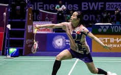 Nguyễn Thùy Linh thắng dễ trận mở màn giải cầu lông Korea Masters 2025