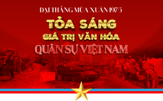 Đại thắng mùa Xuân 1975 - Tỏa sáng các giá trị văn hóa quân sự Việt Nam