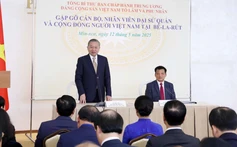 Tổng Bí thư Tô Lâm gặp gỡ cộng đồng người Việt Nam tại Belarus