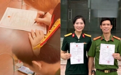 Khoảnh khắc hoa khôi bóng chuyền Phạm Thị Yến ký giấy kết hôn ở tuổi 40, ông xã gọi là ‘bản hợp đồng cuộc đời’