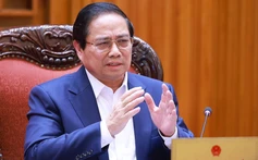 Thủ tướng Phạm Minh Chính chủ trì họp xây dựng dự thảo nghị quyết của Bộ Chính trị về y tế, giáo dục