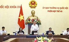 Bế mạc Phiên họp thứ 45 của Ủy ban Thường vụ Quốc hội