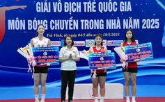 Câu trả lời cho vấn đề tiền thưởng của giải bóng chuyền trẻ quốc gia Việt Nam