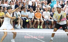 Thần đồng pickleball Quang Dương vô địch ở Lào Cai sau khi đánh bại tay vợt số một miền Bắc
