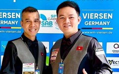 Hai tay cơ hay nhất Việt Nam vào vòng loại trực tiếp World Cup billiards Ankara 2025
