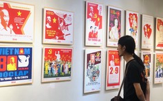 Khai mạc triển lãm tranh cổ động kỷ niệm các ngày lễ lớn của dân tộc