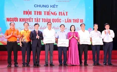 Chung kết Hội thi Tiếng hát người khuyết tật toàn quốc lần thứ III