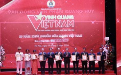 "Vinh quang Việt Nam": Vinh danh những khát vọng cống hiến không ngừng