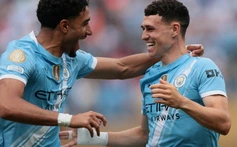Foden tỏa sáng, Man City khởi đầu suôn sẻ ở FIFA Club World Cup dù bị đuổi 1 người