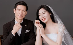 Hoa khôi bóng chuyền Phạm Thị Yến đẹp rạng ngời trong ảnh cưới ở tuổi 40, thổ lộ tâm sự sau ngày trọng đại