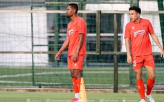 Cao Quang Vinh đá chính, đội tuyển quốc gia thắng U22 Việt Nam