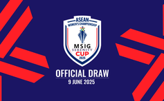 Bốc thăm AFF Cup nữ tại Hà Nội vào ngày 9/6