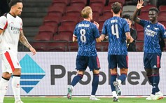 Arsenal thắng tối thiểu Milan, nhưng thua luân lưu vì quy định lạ ở giải giao hữu tại Singapore
