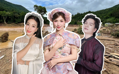 Hoà Minzy, Huyền Trang... cùng dàn sao Việt ủng hộ đồng bào Nghệ An bị lũ lụt