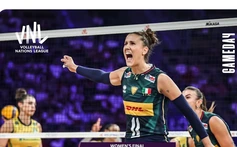 Kết quả bóng chuyền VNL 2025: Đánh bại Brazil, Ý bảo vệ thành công chức vô địch thế giới