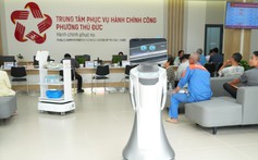 Robot tham gia hỗ trợ công tác hành chính công tại TP HCM