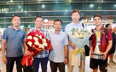 U23 Việt Nam được chào đón nồng nhiệt ở TP.HCM