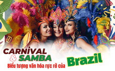 Carnival & samba: Biểu tượng văn hóa rực rỡ của Brazil