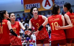 Không cần Bích Tuyền, đội tuyển bóng chuyền nữ Việt Nam vẫn đại thắng Indonesia ở SEA V.League 2025