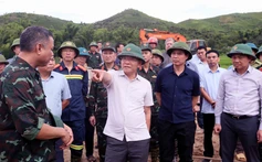 Phó Thủ tướng Lê Thành Long kiểm tra công tác khắc phục hậu quả mưa lũ tại Sơn La