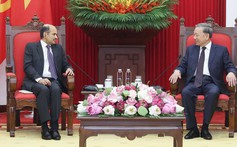 Tổng Bí thư Tô Lâm tiếp Đại sứ Ấn Độ