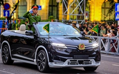 Tổng duyệt lễ diễu hành chào mừng "Ngày hội vì Thủ đô bình yên"