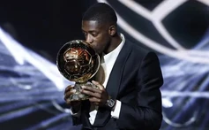 Ousmane Dembele giành Quả bóng vàng 2025