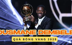Vì sao Ousmane Dembele xứng đáng giành Quả bóng vàng 2025?