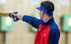 Nhà vô địch ASIAD 19 Phạm Quang Huy giành huy chương đồng bắn súng châu Á