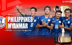 Nhận định, soi tỷ lệ Philippines vs Myanmar 17h30 hôm nay 12/12, vòng bảng AFF Cup 2024