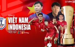 Nhận định, soi tỷ lệ Việt Nam vs Indonesia 20h hôm nay 15/12, vòng bảng AFF Cup 2024