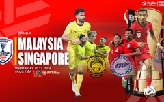 Nhận định, soi tỷ lệ Malaysia vs Singapore 20h00 ngày 20/12, vòng bảng AFF Cup 2024