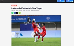Báo Indonesia 'lạnh nhạt' sau thất bại sốc của đội nhà trước Olympic Đài Bắc Trung Hoa